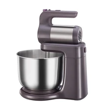 HIMOSKWA 220V 10 Шестерни 4L большой Ёмкость Электрический миксер для теста Профессиональный пищевой миксер чаша ручной венчик для взбивания яиц и муки яйца блендер