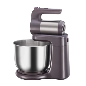 

HIMOSKWA 220V 10 Gear 4L Large Capacity Electric Dough Mixer Professional Food Mixer Bowl Handheld Egg Whisk Flour Eggs Blender