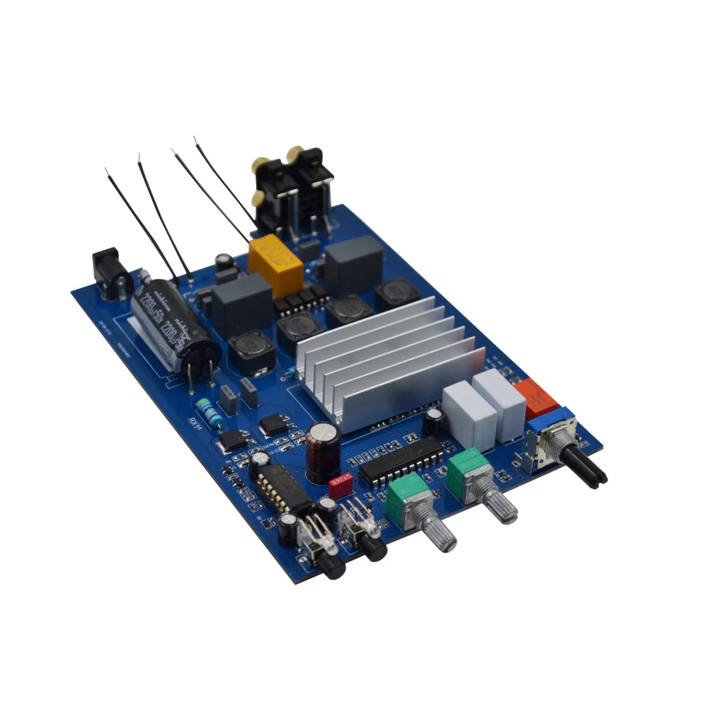 

KYYSLB L9 high power DIY home car computer digital amplifier board 2 audio input 2*160W