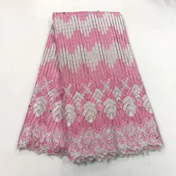 

Wholesale and retail swiss voile lace in switzerland high quality wine for wedding dress 2019 cotton voile fabric