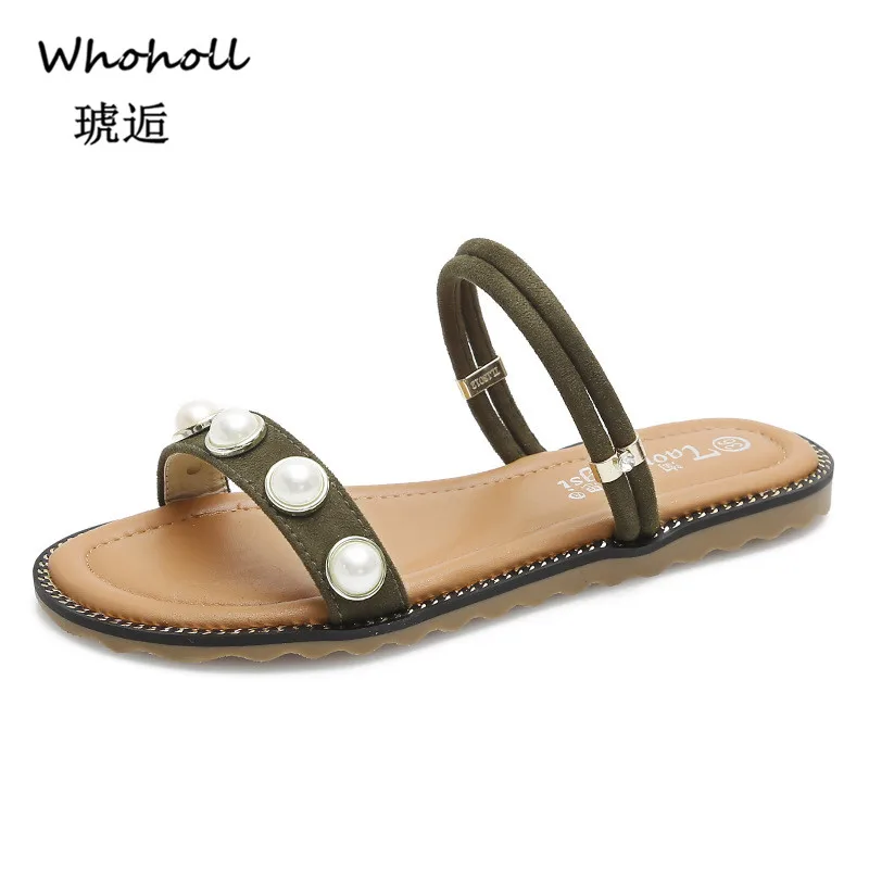 

Women Sandals Rome Style Summer Sandals 2019 Flip Flops Plus Size 33-43 Flat Sandals Beach Summer Zapatos Mujer Casual Shoes 8.5