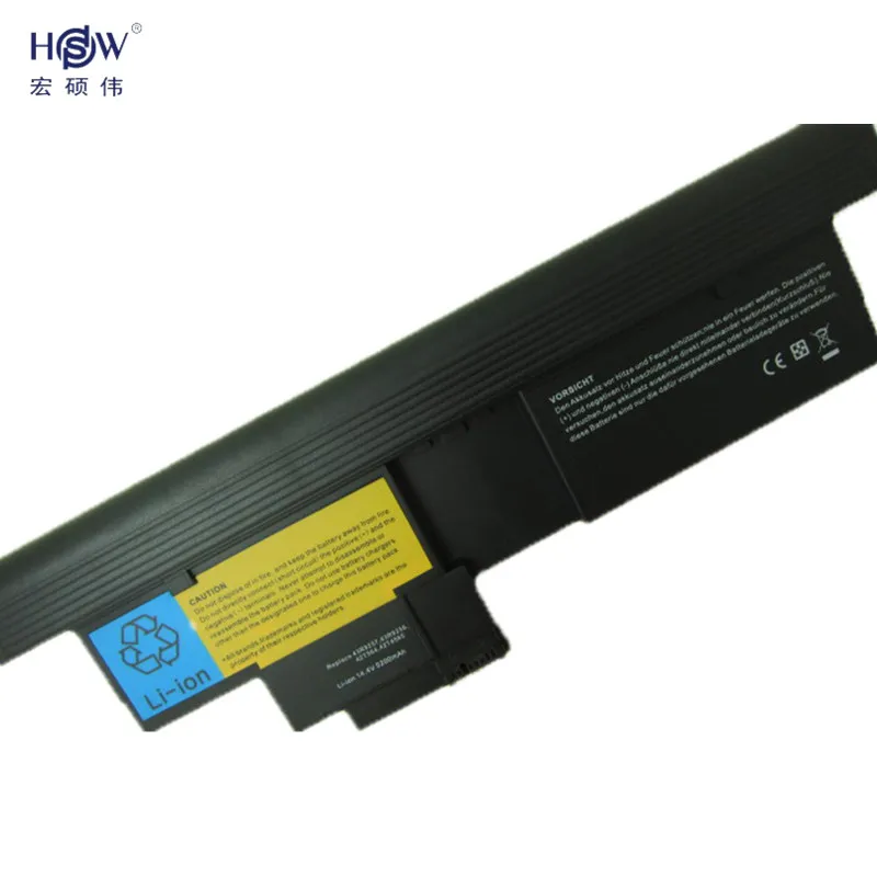HSW Новый аккумулятор для ноутбука IBM ThinkPad X200 Tablet 43R9257 43R9256 42T4564 X200t bateria|Аккумуляторы