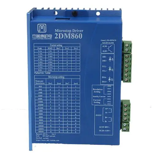 2DM860 цифровой шаговый Драйвер 86 шаговый двигатель AC30-80V напряжения