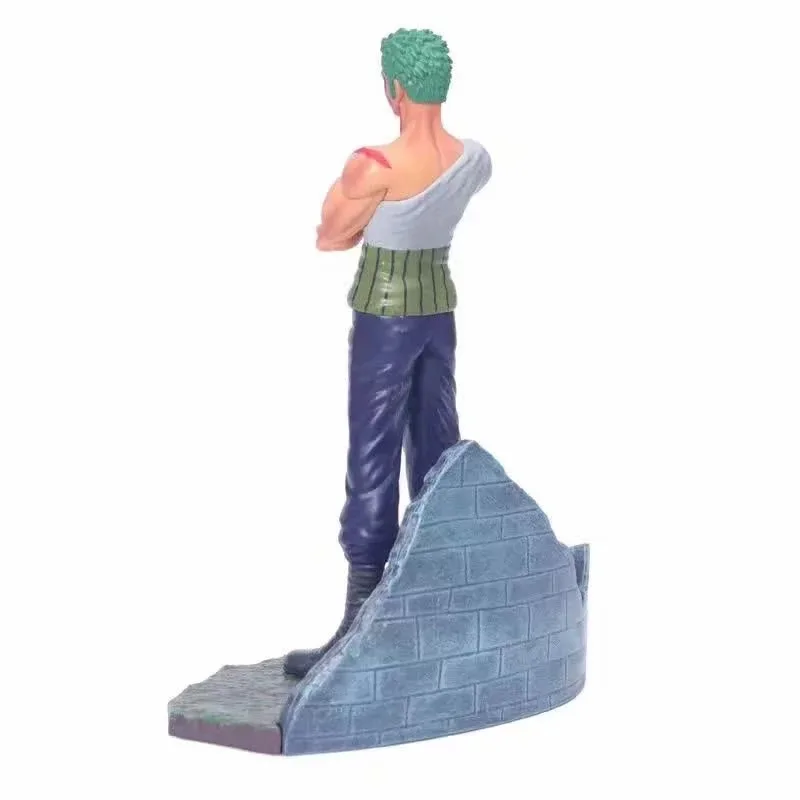 

Anime One Piece Roronoa Zoro with Blood Battle Damage Ver GK PVC Action Figure Statue Collectible Model Toys Gift 23CM