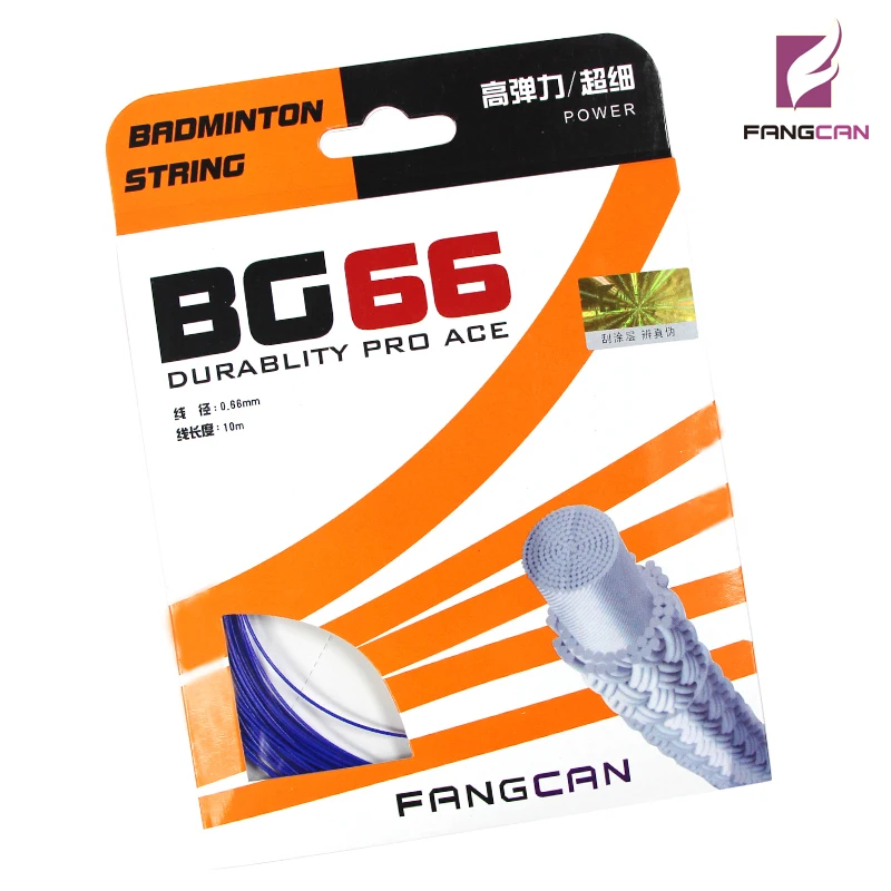 40pcs FANGCAN badminton string BG66 23 26lbs durablity pro ace high