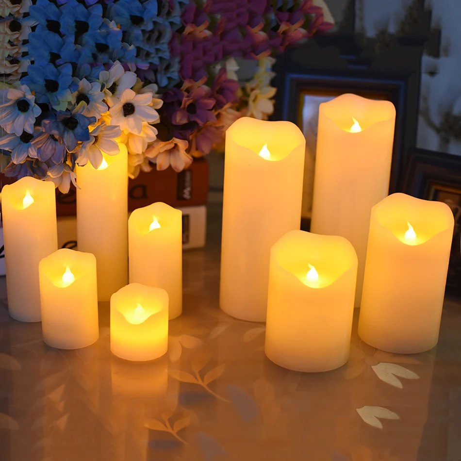 

Flameless Electrical Paraffin Wax Led Candle,Birthday Party Candles,Wedding Event Candle,Christmas Led Candle,Home Decor.