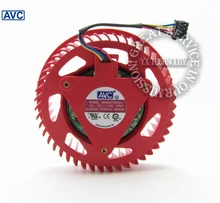 AVC видео карты fanBASA0725R2U 12 В, 1.20A ATI HD5870 HD5970 HD5850 Турбовентилятор видеокарта FD9238H12S