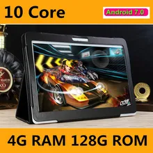 10 Core tablet New 10 inch tablet Deca Core 4GB RAM 128GB ROM 4G FDD LTE 1920×1200 IPS 8.0MP Dual SIM Card Tablet PC 10.1