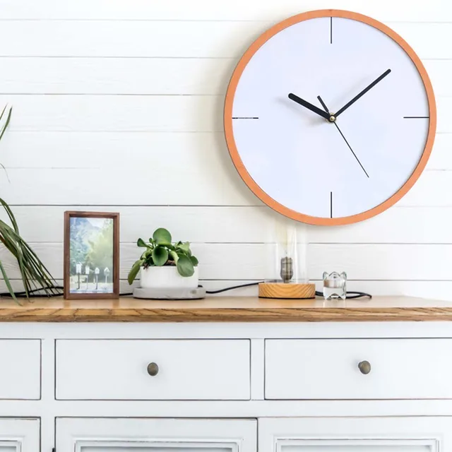 Aliexpress Europe And The United States Creative Europe And The United States Creative Minimalist Wall Clock Bedroom Mute Fashion Retro