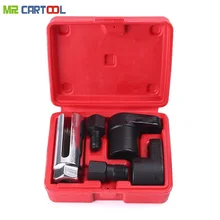 5pcs Oxygen Sensor Socket Wrench Thread Chaser Tool Kit Fit for All Auto O2 Socket Removal Installation Install Offset Vacuum