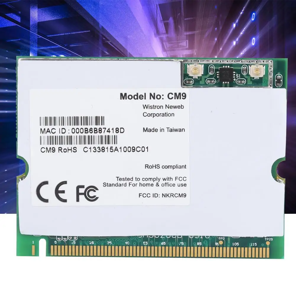 Высокая скорость беспроводной Mini PCI сети плата Atheros AR5213 для оконные рамы 98SE/Linux/EM/XP