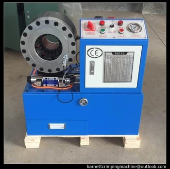 

CE certification China New condition 51mm semi-automaitc excavator hydraulic hose crimping machine with 10 dies
