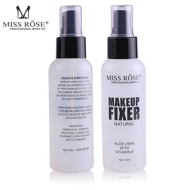 Miss Rose 100 ML Spray Bottle Matte Makeup Fixer Long Lasting