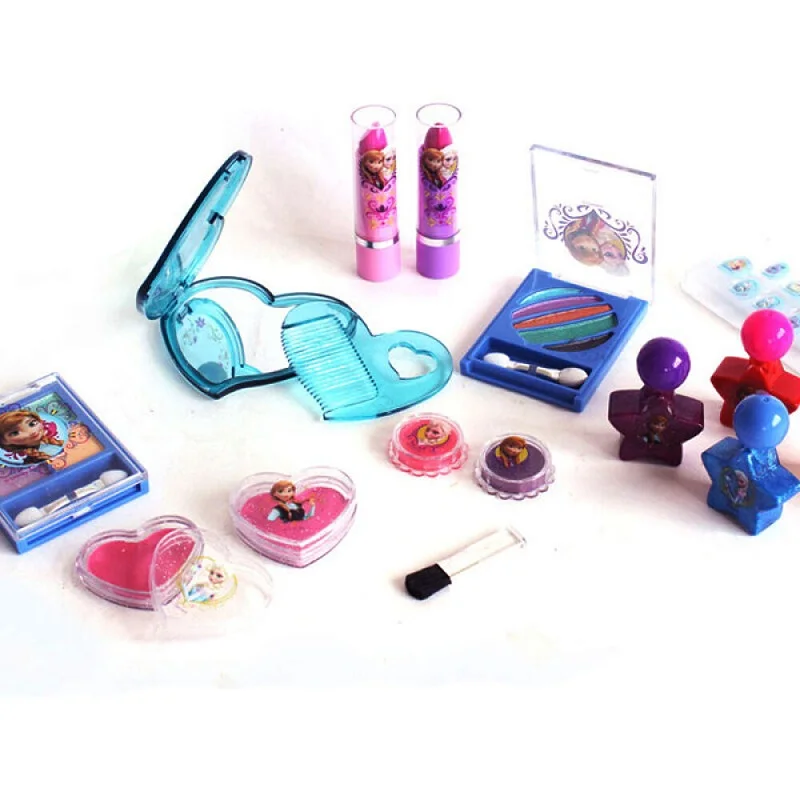 Disney Frozen girls toys for kids Makeup child birthday party gift games for girls toys child makeup learning toys for children Disney Frozen girls toys for kids Makeup child birthday party gift games for girls toys child makeup learning toys for children