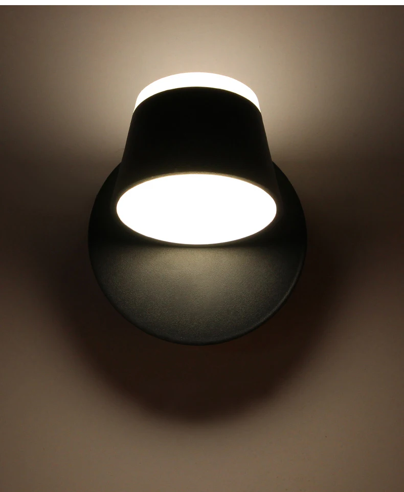 Lâmpada de Parede Luzes de Metal Interruptor de Toque Espelho do Banheiro Lâmpada de Leitura Modern Interior Ajustar Girar Regulável Quarto Luminárias Luminária 20 Luminárias de parede