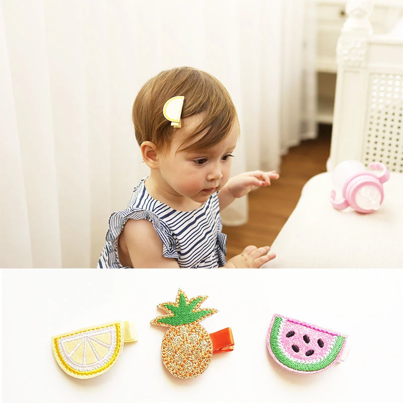 2 Pieces Lot Belle Bebe Epingle A Cheveux Citron Ananas Pasteque Pince A Cheveux Enfants Fille Enfant En Bas Age Fruits Cheveux Accessoires Fille Nina Aliexpress
