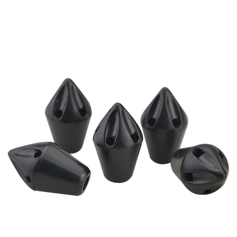 12pcs Archery Whistle Arrowhead Plastic Whistle for 8mm diameter Arrow