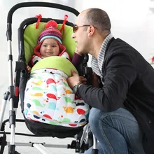 2016 New Arrival Kids Sleeping Bags Pillow Baby Winter Sleeping Bag Cart Universal Footmuff Pram Stroller Buggy Car Seat Slider