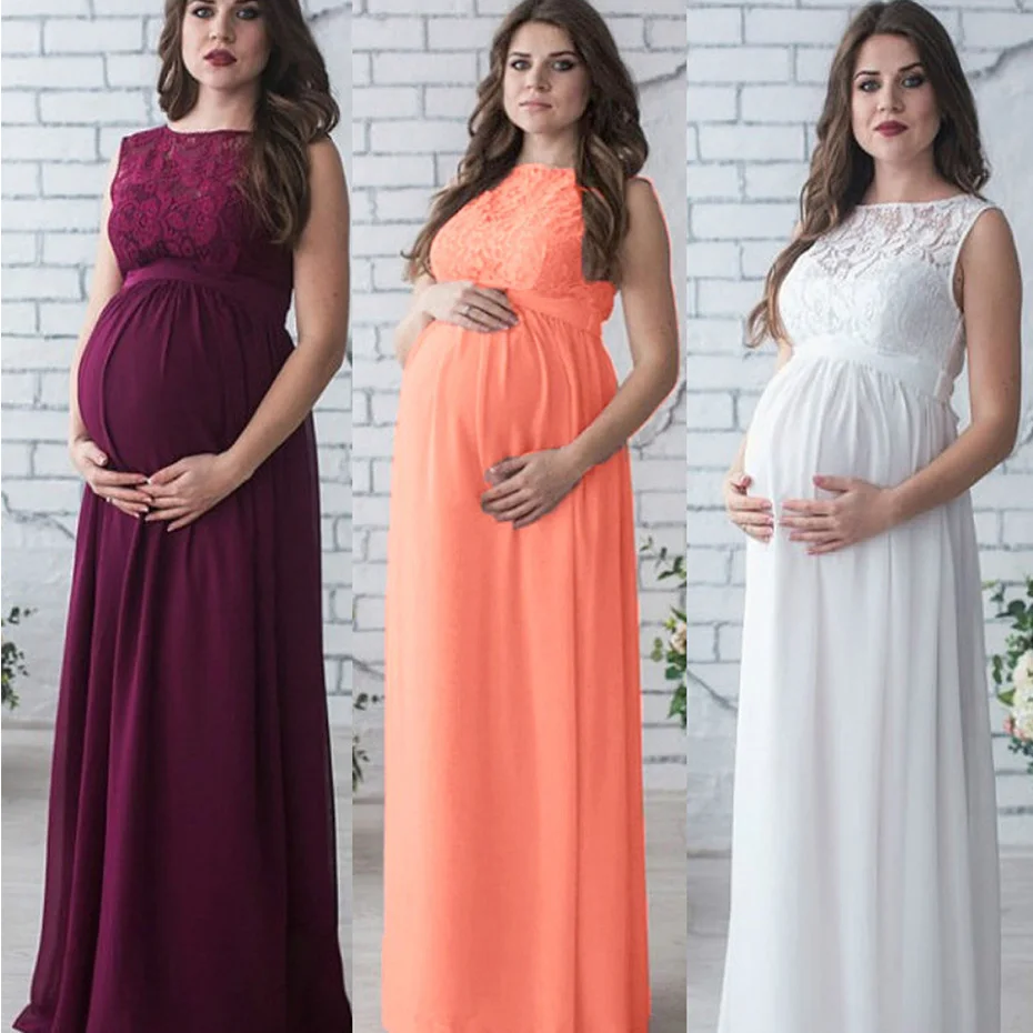 Pregnant Mother Photography Props Pregnancy Dress Maternity Dresses for ...