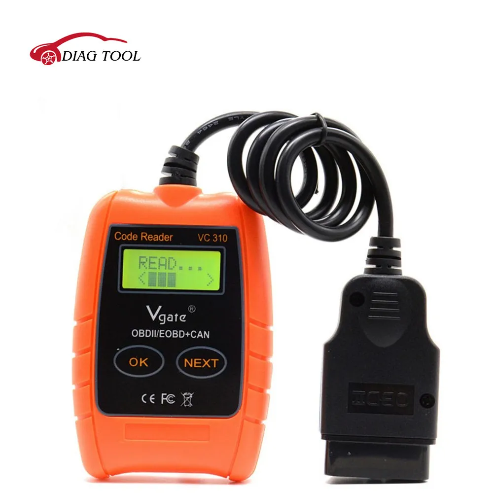Prix pour 2017 Vgate VC310 Compact Universel ODB2 Auto Scanner Lecteur de Code De Voiture Outil De Diagnostic Livraison Gratuite Prix pour 2017 Vgate VC310 Compact Universel ODB2 Auto Scanner Lecteur de Code De Voiture Outil De Diagnostic Livraison Gratuite
