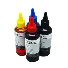 4 цвета X 100 мл для hp 178 364 564 862 Сыпучие чернила и универсальный набор для наполнения чернил для hp офисный струйный принтер яркие цветные чернила для принтера