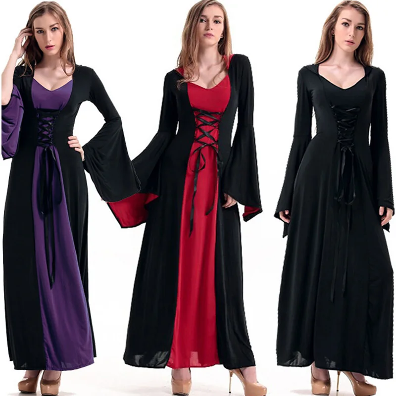 victorian halloween costumes hoodie witch costume women long dress cosplay clothes women 2017 victorian halloween costumes - Halloween Costumes Victorian victorian halloween costumes hoodie witch costume women long dress cosplay clothes women 2017 victorian halloween costumes - Halloween Costumes Victorian