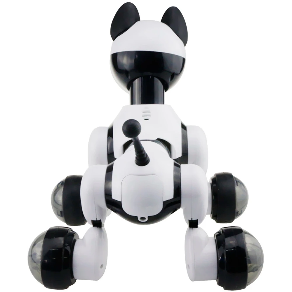 Smart Танцующий Робот собака электронные игрушечные зверушки с музыкой свет голос Управление Бесплатная режим петь танцевать Smart собака