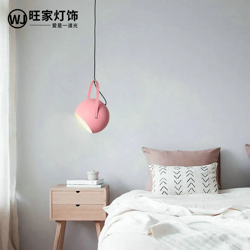 

the head of a bed Personality modern restaurant dining room bar droplight marca dragon children room single head lamp