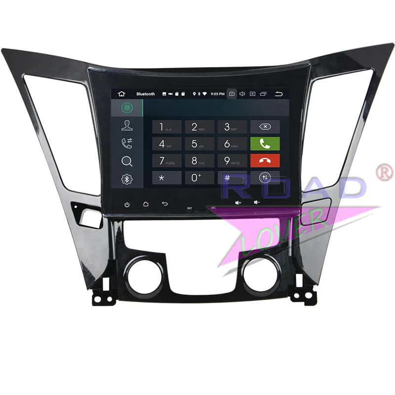 Sale Roadlover Android 9.0 Car Multimedia Player Radio For Hyundai Sonata 2011 2012 2013 Stereo GPS Navigation Magnitol 2 Din NO DVD 4