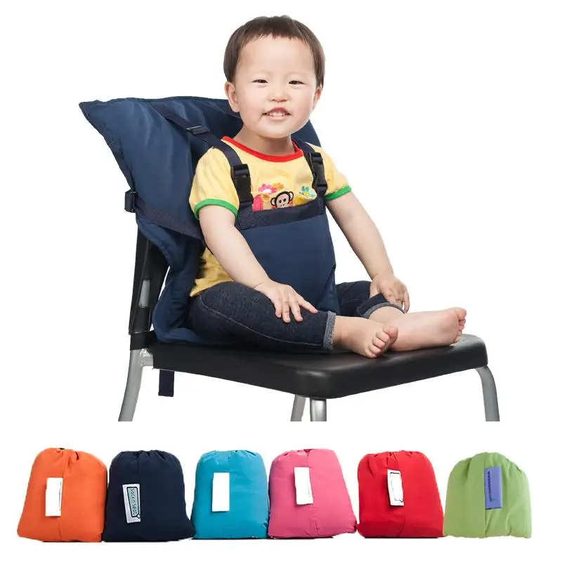 1PCS Baby Portable High Chair Feeding Seat Infant Travel Seat Safety Belt Cover