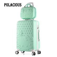 24inch sets High quality Trolley suitcase luggage traveller case box Pull Rod trunk rolling spinner wheels ABS+PC boarding bag
