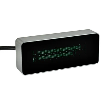 

Music Audio Spectrum Vfd 15 Level Indicator Vu Meter Precision Clock Amplifier Board Aluminum Case With Infrared Remote