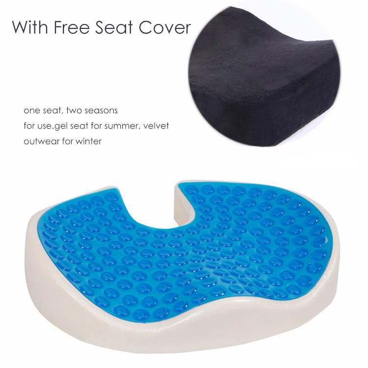 AAG-Memory-Foam-Gel-Seat-Cushion-Summer-Cool-Office-Home-Car-Bottom-Seat-Pad-Mat-Massage