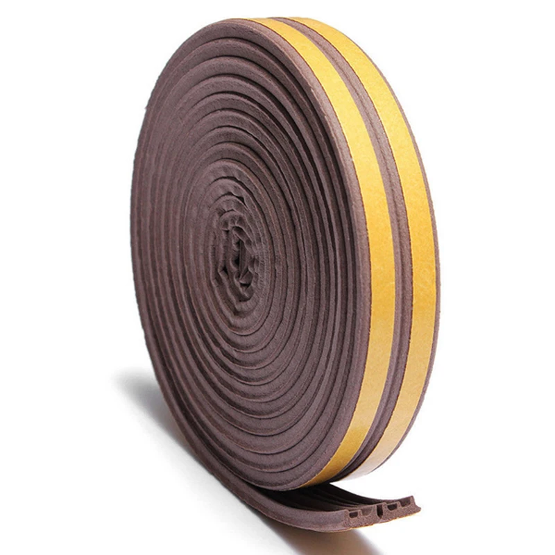 

Tape Foam seal strip Rubber Sound-Proof Windproof 5M D/E/P Type Foam Weatherstrip Door Seal Strip Excluder Pro