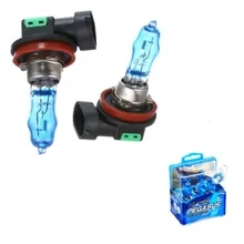 2x H8 AC/DC 12 V 100 W Супер белый HOD галогеновые лампы с эффектом ксенона автомобильные лампы лампа галогеновая фары, противотуманные фары авто лампочка для налобного фонаря лампа