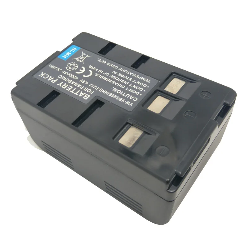 Billig Laipuduo HHR V212, P V212, VW VBS20E, VW VBS10E, P V211, VBS20E Akku für Panasonic NV VX10, A1, RX11EG, R500EN, VX51
