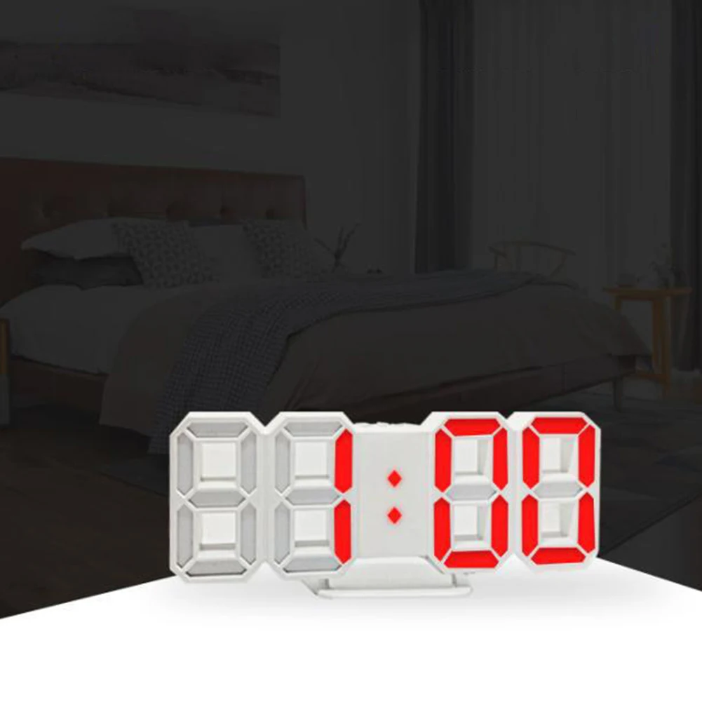 Multifunction Bluetooth Alarm Clock Speaker with Dual USB Interface Charging Audio LED Mirror Clock Music Display Desktop Clock