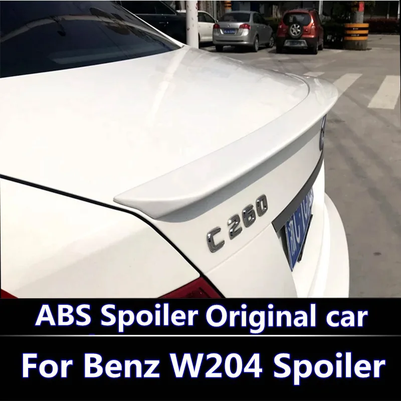 Для 2008-2014 Benz W204 спойлер из углеродного волокна задний для C180 C200 C260 C280 C300 C74 |