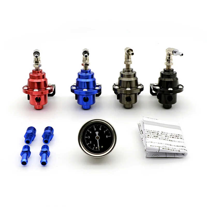 Universal Adjustable Tomei style Fuel Pressure Regulator With original gauge and instructions