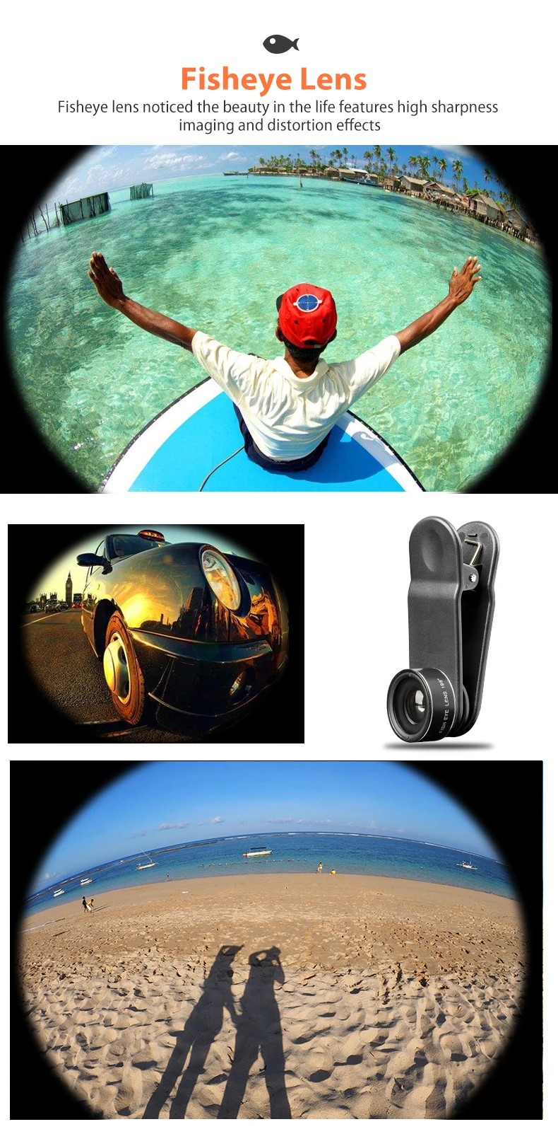 Phone lens XLOT 5 in 1 Fisheye Wide Angle 15X Marco Lens Telescope Lens CPL Mobile Phone Camera Lens for iPhone Samsung Xiaomi Samartphone (11)