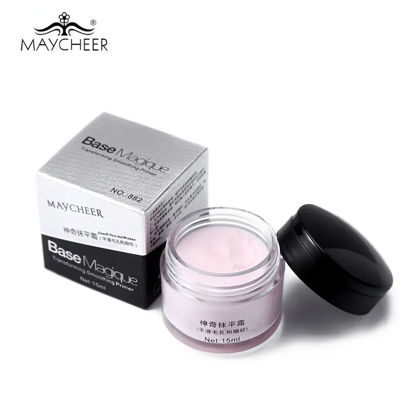 

Brand MAYCHEER Base Foundation for a person Face Makeup Primer Lasting Oil Control Cover Pore Wrinkle liquid Concealer cream