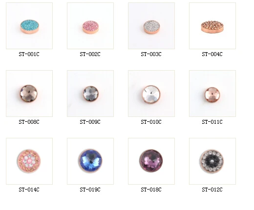 Vinnie Design joyería 12mm cristal magnético Moneda de moda cambiar pulsera y collar Acero inoxidable 1 unids