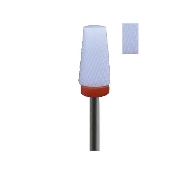 

1pcs White Ceramic Nail Drill Bit - Large Tapered Bit