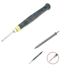 Мини Портативный USB 5 в 8 Вт Электрический паяльник ручка и замена паяльника набор наконечников