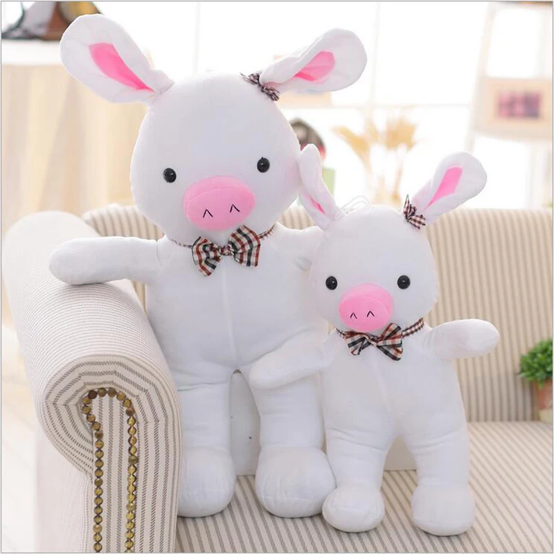 

Lovely White Pig Stuffed Animal Toys Plush Doll Soft Plush Toy Children Birthday Gift