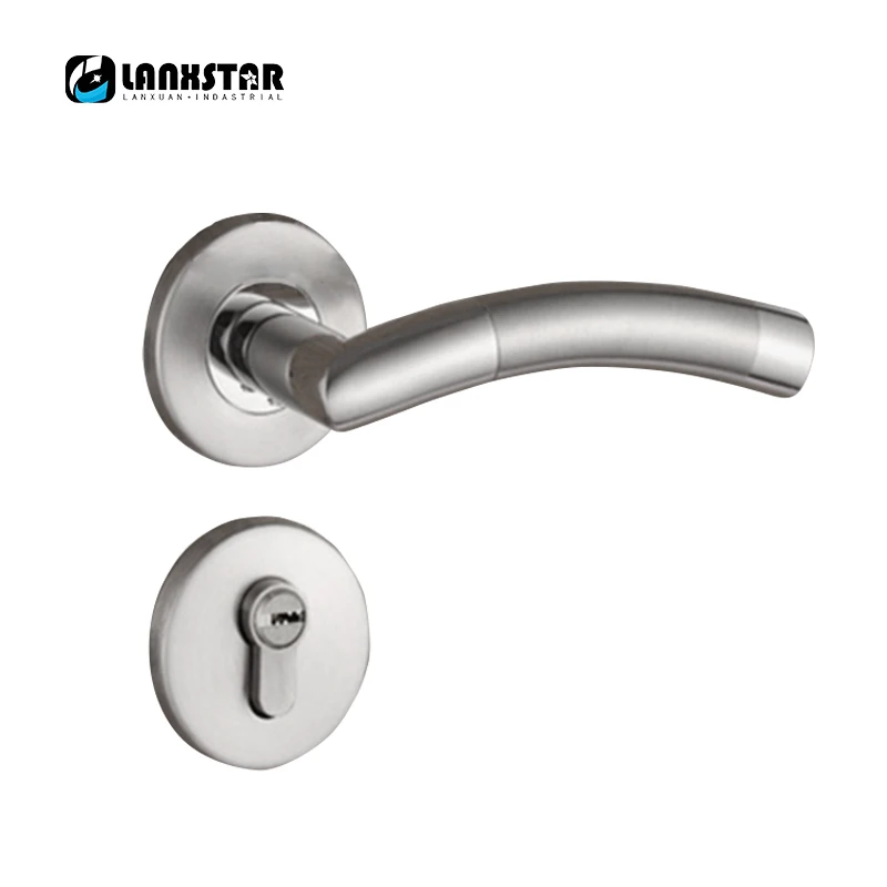 door handle with key lock