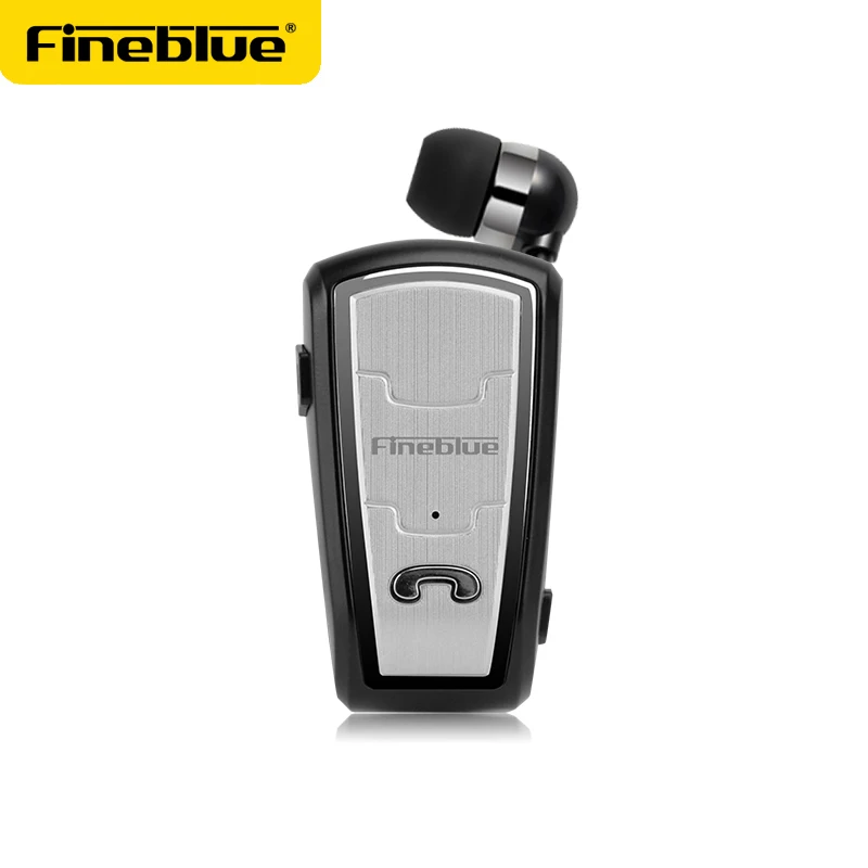 

FINEBLUE FQ208 Wireless Earphone New design earphone calls Remind Vibration Wear Clip Driver for Phone Bluetooth Earphones