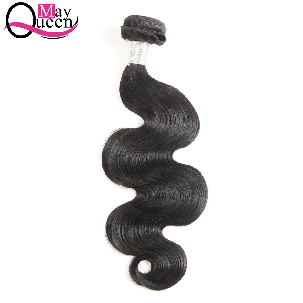 May Queen Body Wave Bundles 100% Brazilian Human Remy Hair Weave 4 & 3Pcs Shipping Free Double Weft Natural Black Color May Queen Body Wave Bundles 100% Brazilian Human Remy Hair Weave 4 & 3Pcs Shipping Free Double Weft Natural Black Color