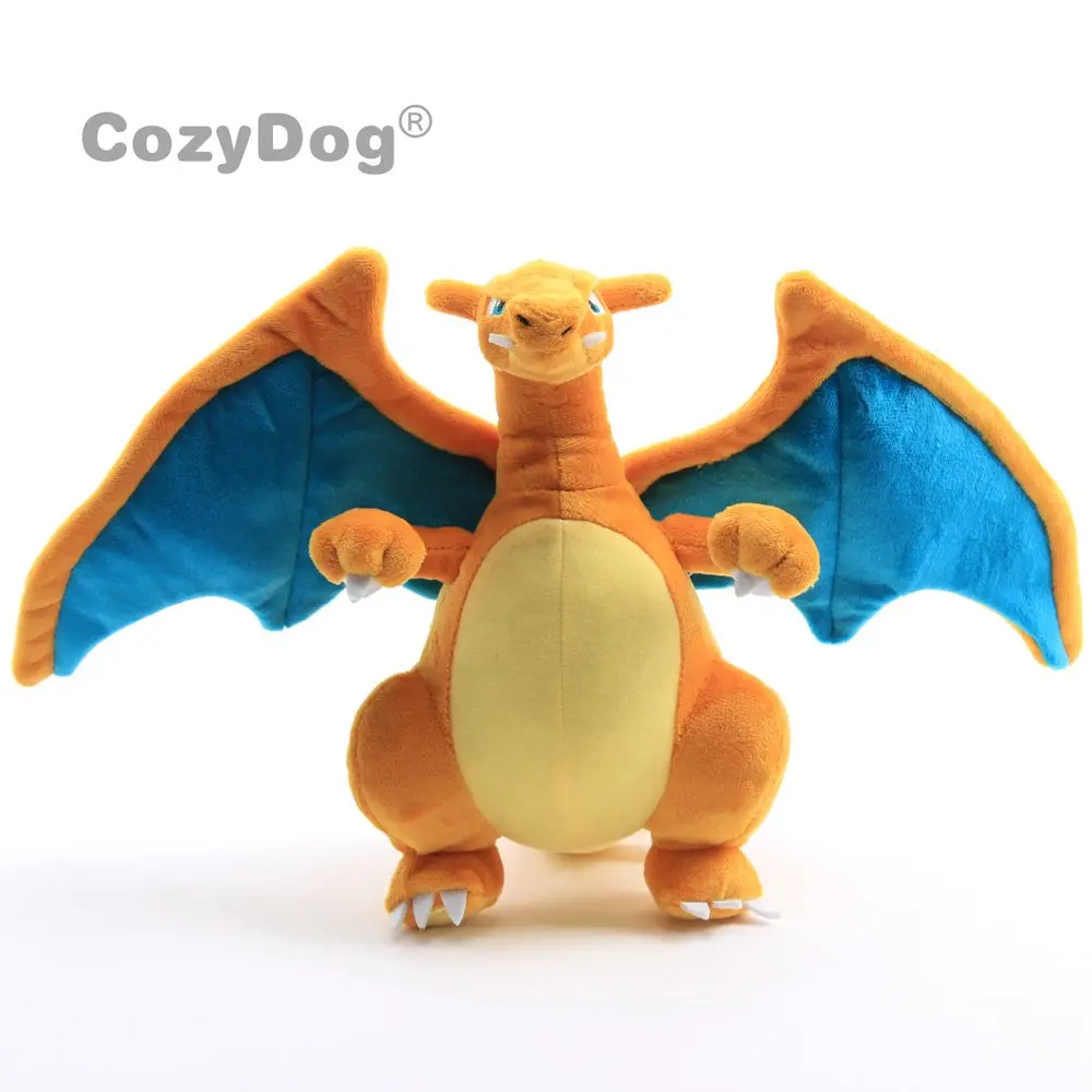 High Quality Ash's Charizard Soft Stuffed Dolls Pikachu Series Dolls Plush Toys Children Birthday Gift 22cm