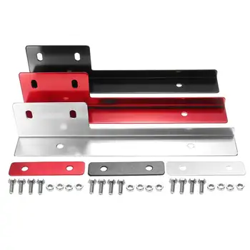 

Universal Aluminum Car Front Number License Plate Frame License Mounting Bracket Holder Bar